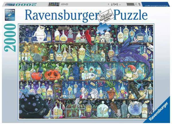 Puzzle 2000el Trucizny i mikstury 160105 RAVENSBURGER