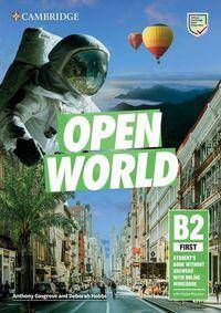 Open World B2 First (FCE) Self-Study Pack (Student's Book with Answers, Online Practice, Workbook with Answers & Audio Download & Class Audio)
