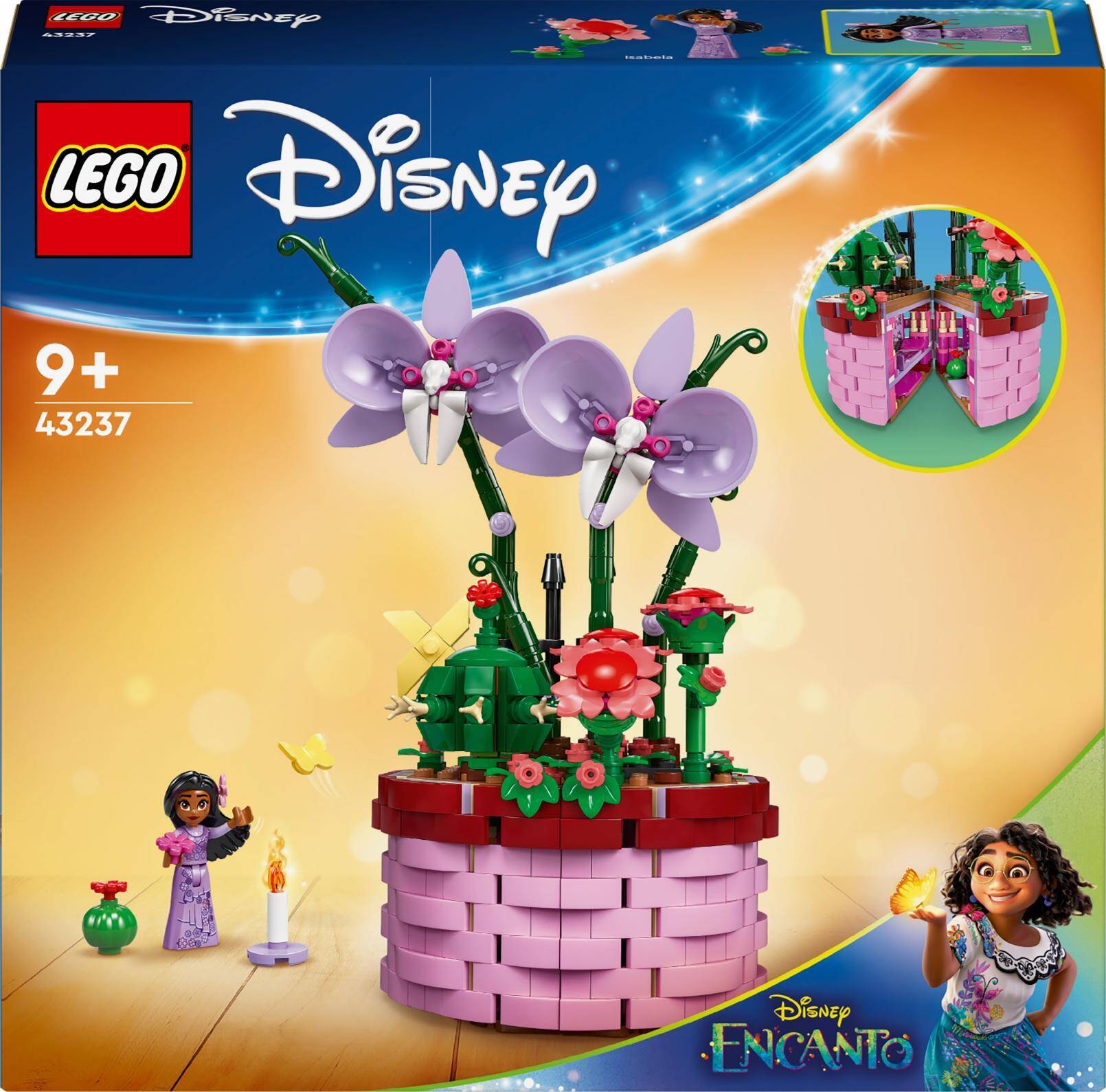 LEGO®43237  Disney Doniczka Isabeli (641 elementów).