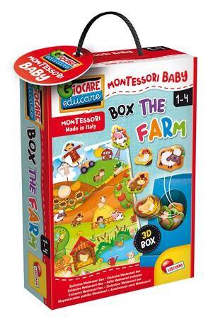 Montessori baby Farma pudełko  LISCIANI