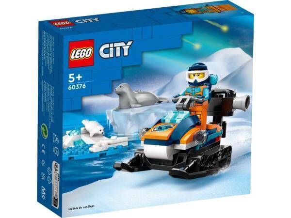 LEGO® 60376 CITY Skuter śnieżny badacz Arktyki p4