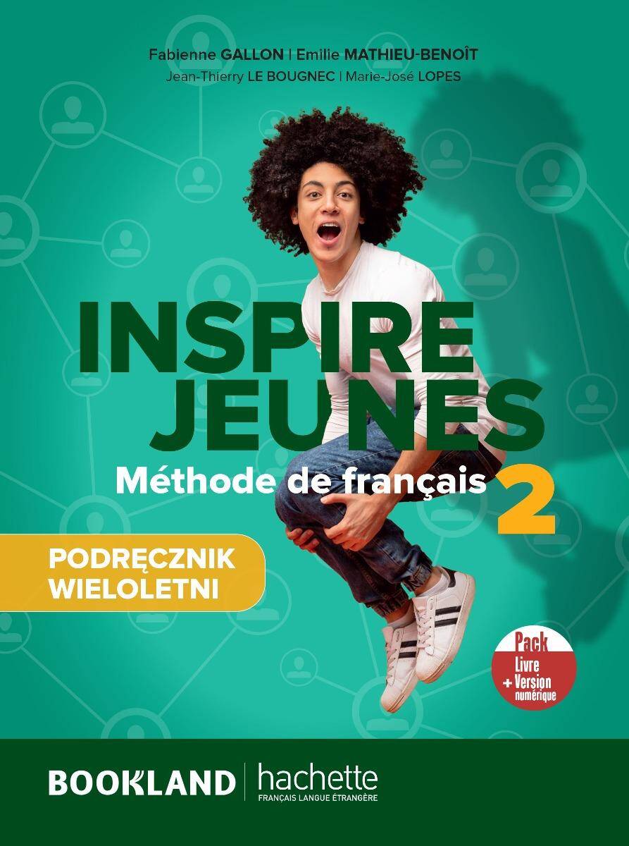 Inspire Jeunes 2 podręcznik + kod (podręcznik online) /PACK/