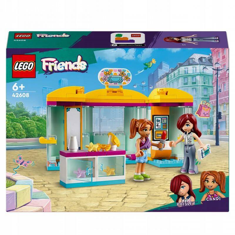LEGO 42608 FRIENDS Mały sklep z akcesoriam p4. 129 elementów