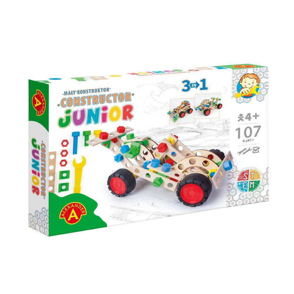 Mały konstruktor junior 3 in1 sportscar
