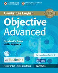 Objective Advanced Student's Book with Answers with CD-ROM with Testbank
