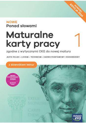 Język polski PONAD SŁOWAMI NOWE ZPiR Maturalne karty pracy PP 2024