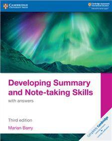 Developing Summary and Note-taking Skills with answers