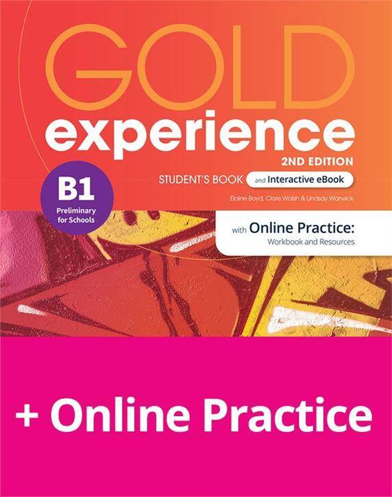Gold Experience 2ed B1 SB+OnlinePractice +  eBook (Zdjęcie 1)