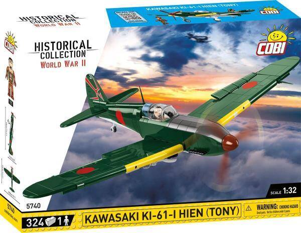 COBI 5740 Historical Collection WWII samolot Kawasaki KI-61-I Hein (Tony)