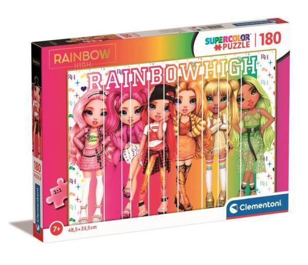 Clementoni Puzzle 180el Rainbow High 29775
