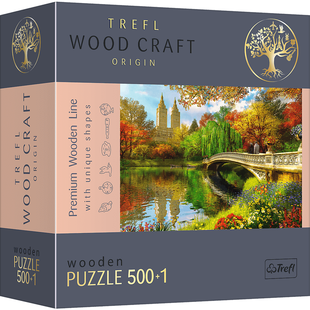 Puzzle 500+1 drewniane Central Park, Manhattan, Nowy Jork 20157