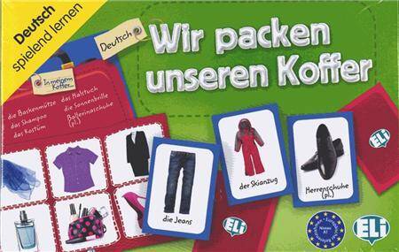 Wir packen unseren Koffer - gra językowa (niemiecki)