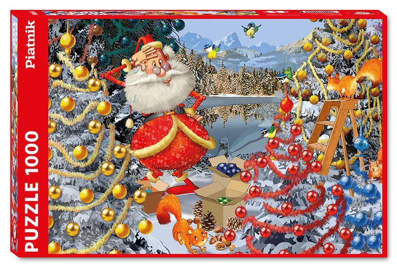 Puzzle 1000 Ruyer Dekoracje Świąteczne