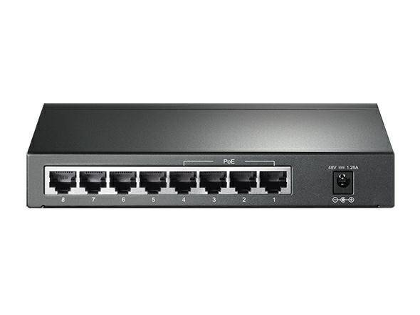 TL-SG1008P Switch 8 portów typu desktop