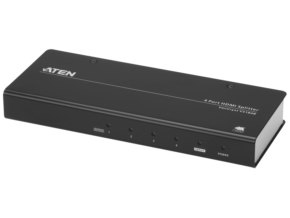 VS184B-AT-G 4-portowy rozgałęźnik HDMI