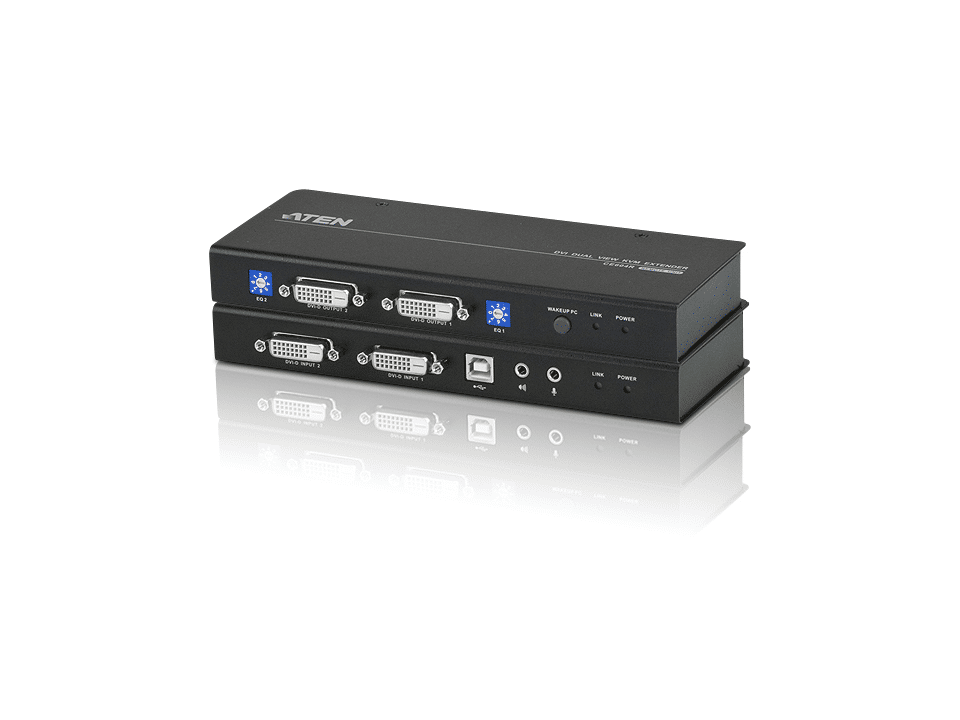 CE604-AT-G Extender portów USB + DVI