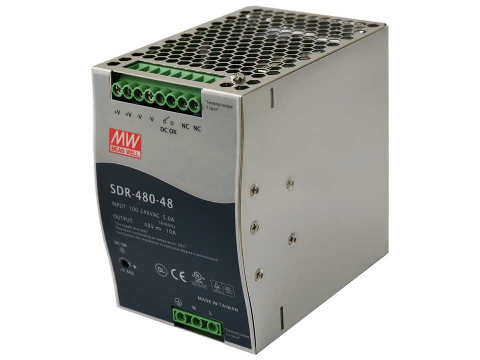 SDR-480-48 Zasilacz na szynę DIN