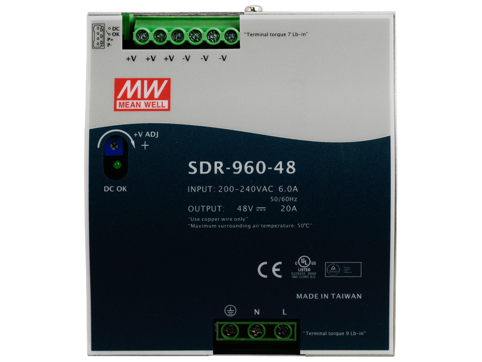 SDR-960-48 Zasilacz na szynę DIN