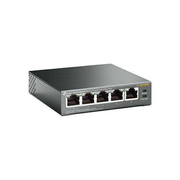 TL-SG1005P Switch 5 portów typu desktop