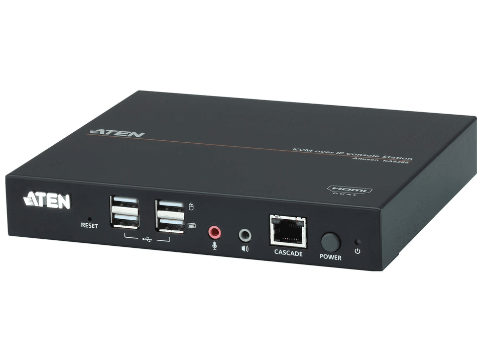 KA8288-AX-G Konsola Dual HDMI KVM over