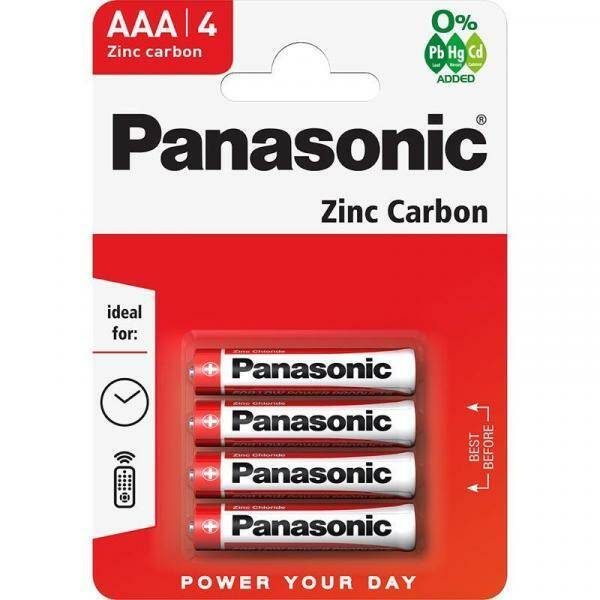 Bateria PANASONIC Zinc Carbon AAA