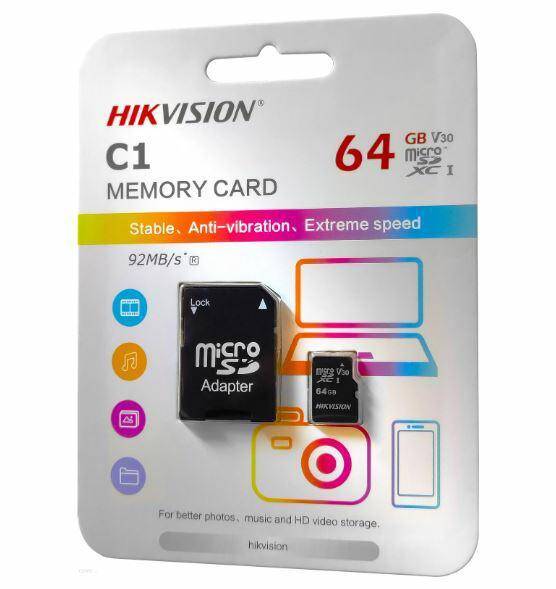 HS-TF-C1 64GB Karta microSD