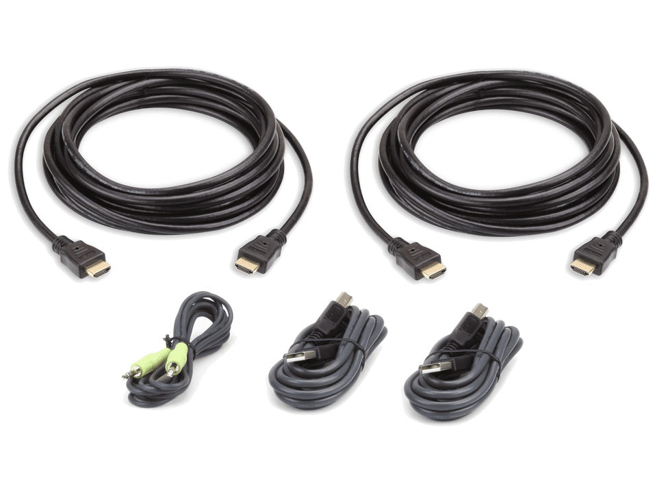 2L-7D03UHX5 Zestaw kabli 3M USB HDMI