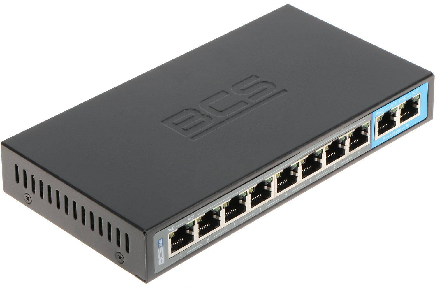 BCS-B-SP0802 Switch 10-portowy