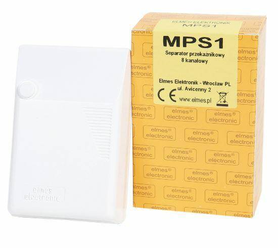 MPS1 - Separator przekaźnikowy 8 kanał.