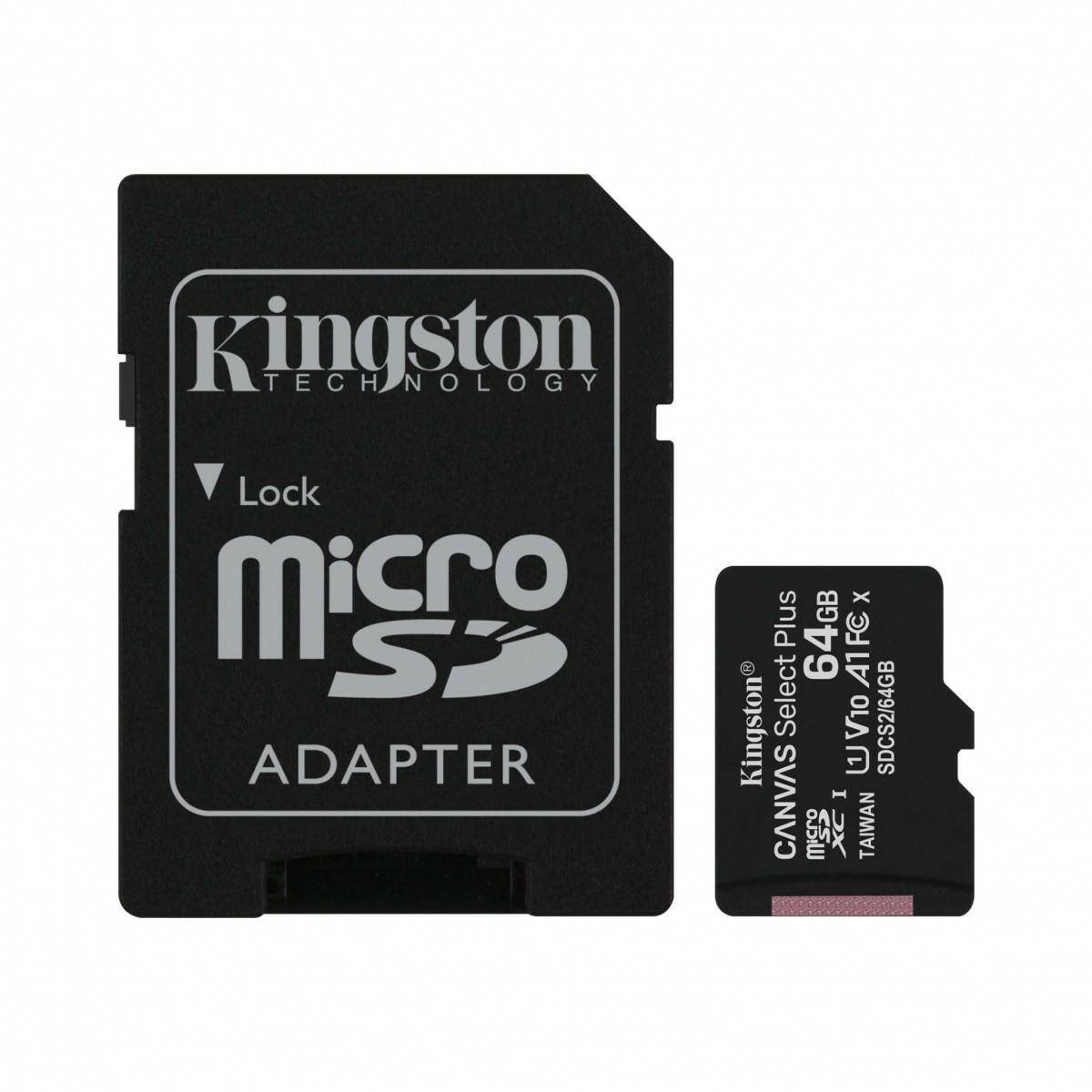 Kingston Karta pamięci microSD 64GB