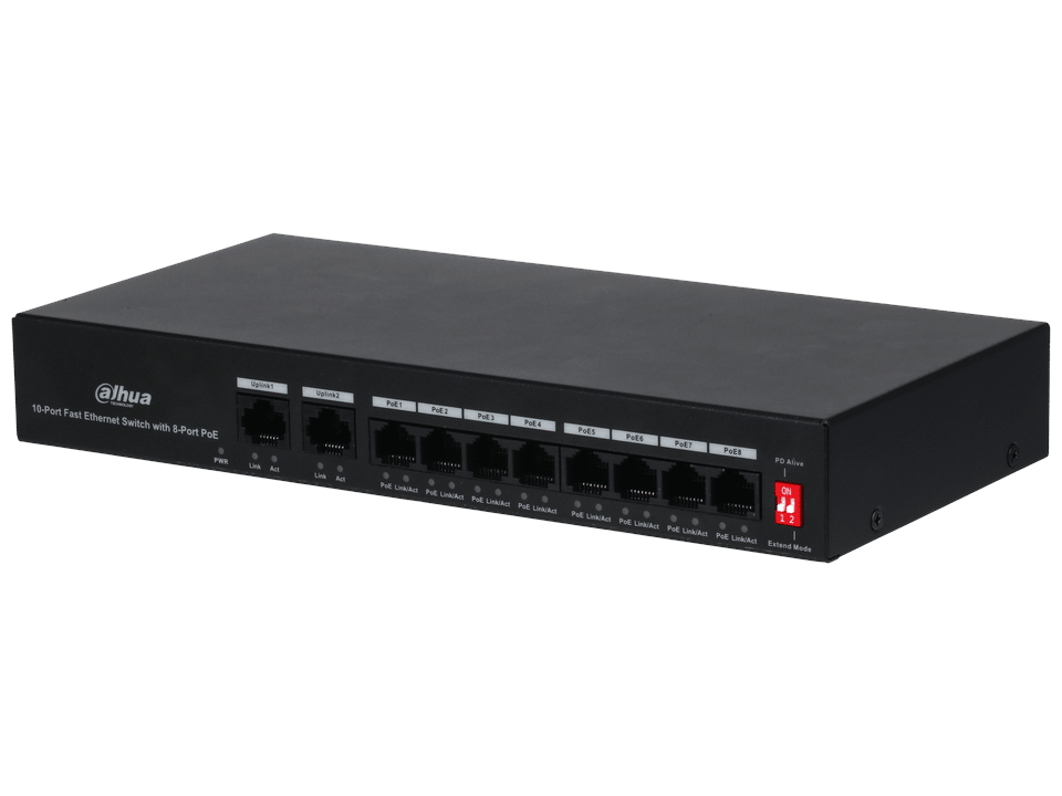 PFS3010-8ET-65 Switch 8-portowy PoE