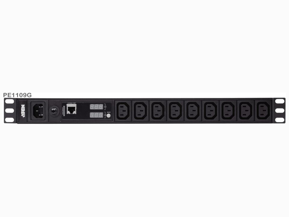 PE1109G-AT-G Seria podstawowa PDU 1U z