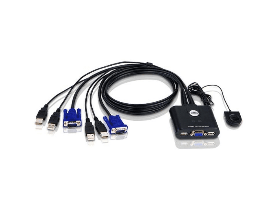 CS22U-A7 2-portowy przełącznik KVM USB