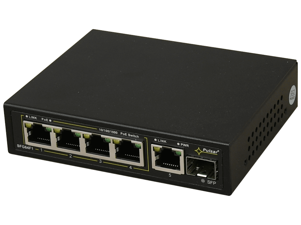 SFG64F1WP Switch PoE 6-portowy