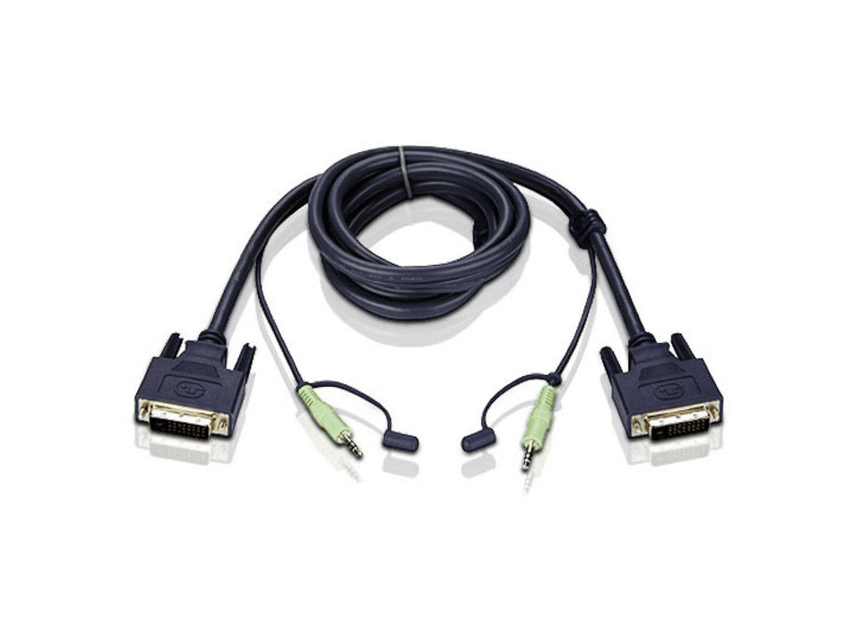 2L-7D02V Przewód KVM DVI-D 1.8 m