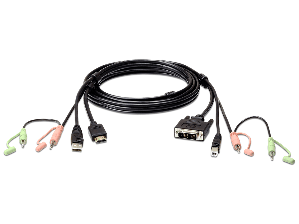 2L-7D02DH Przewód KVM USB HDMI