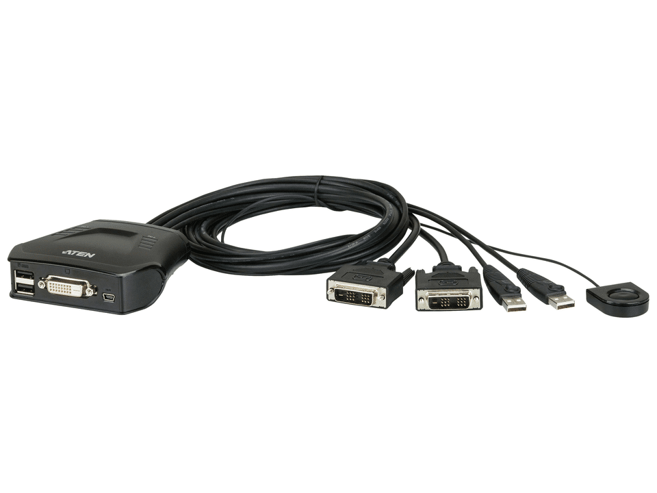 CS22D-A7 2-portowy przełącznik KVM USB