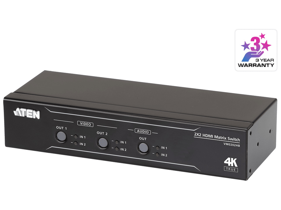 VM0202HB-AT-G Przełącznik 2 x 2 HDMI