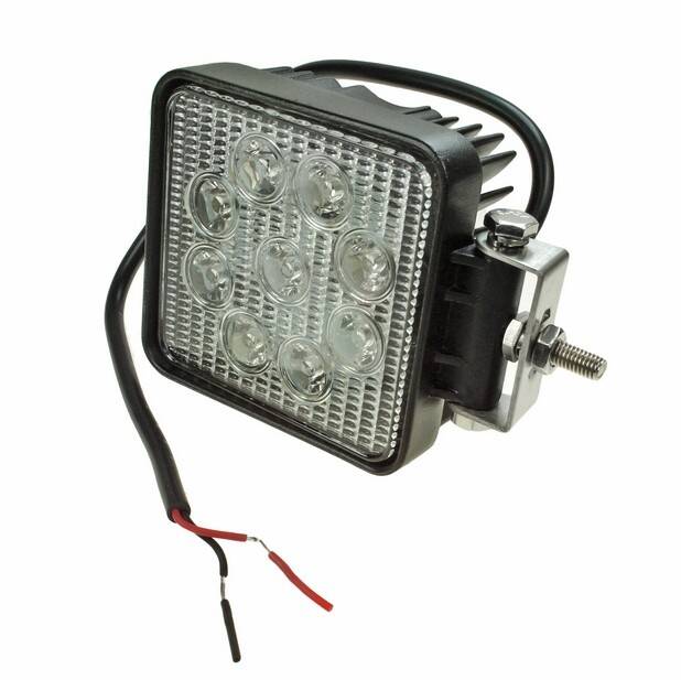 LED WORK LAMP 9X3W SQUARE 2250 LM DF5027