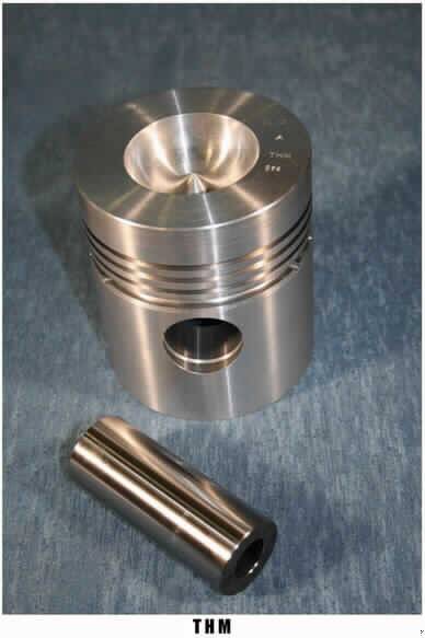 PISTON FOR  ZETOR Q 102 4r  (ccomb bowl 57,5mm  46,5cc  P427