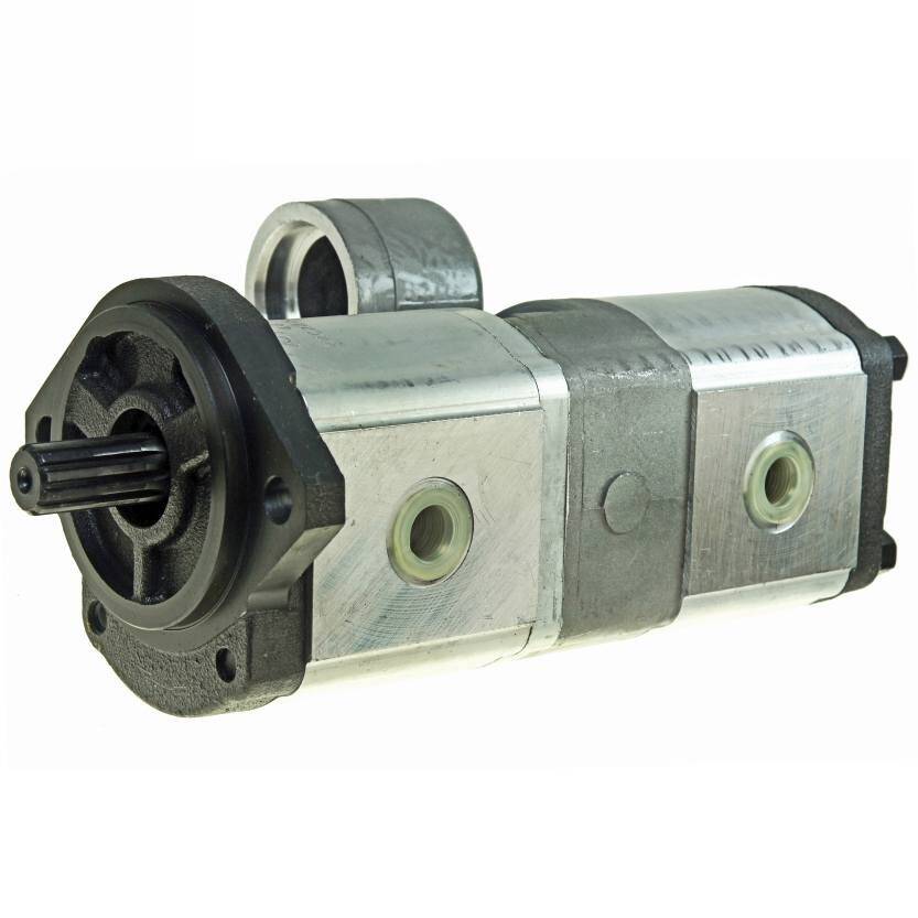 HYDRAULIC GEAR PUMP  MASSEY FERGUSON 22,5+18 CC