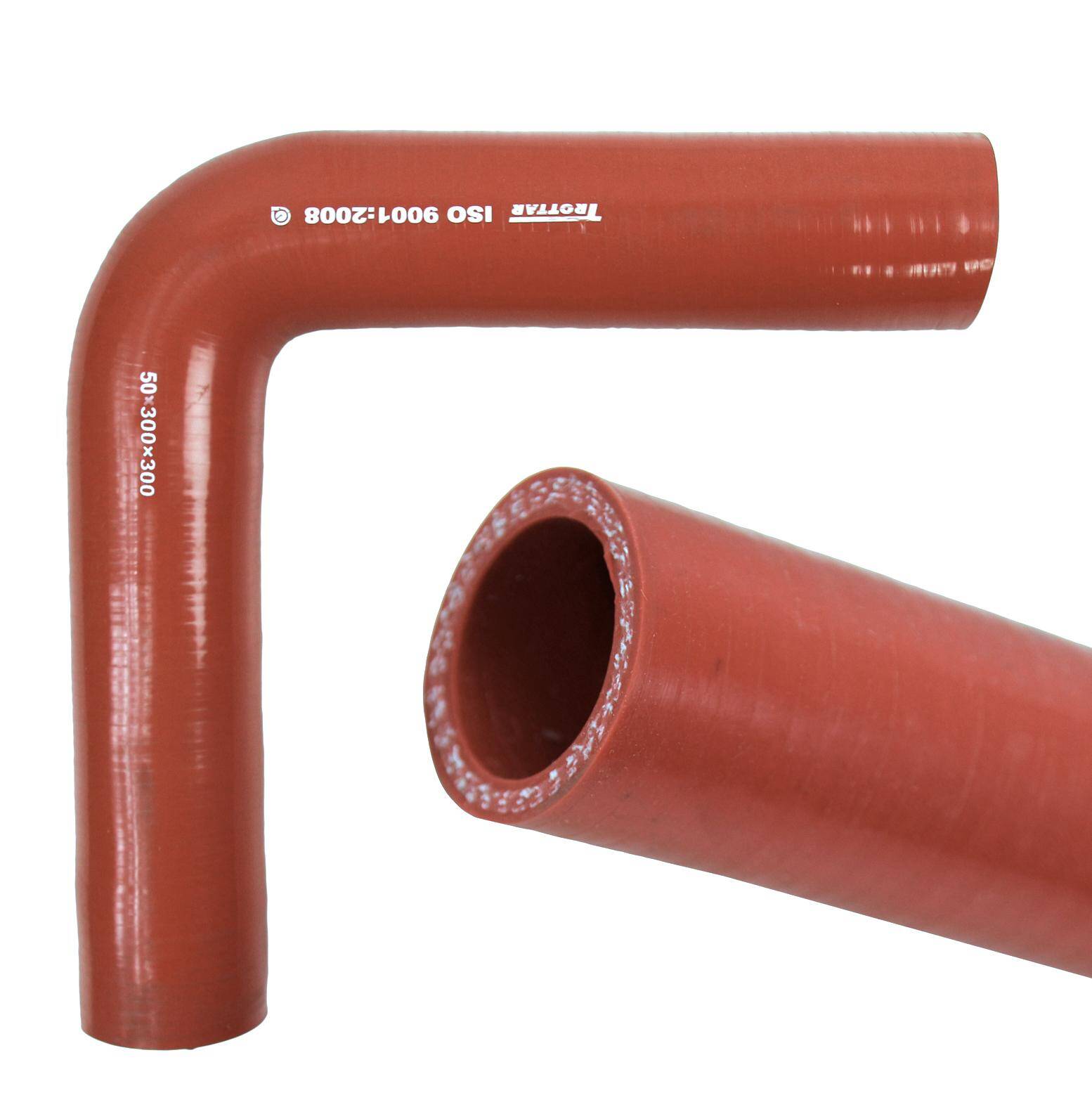 SILICONE ELBOW 90 ID 50 300X300 MM