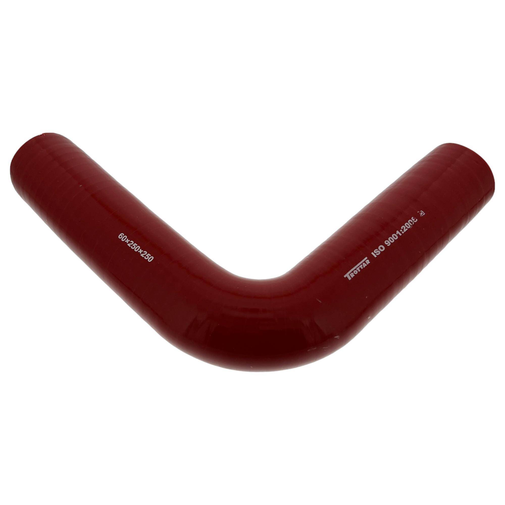SILICONE ELBOW 90 ID 60 250X250 MM