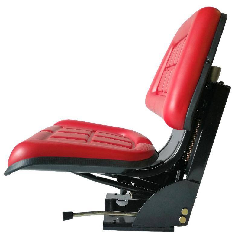 tractor seat completed red