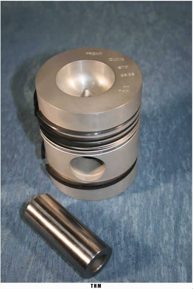 PISTON  FOR  PERKINS 98,48 6.354 5 RINGS MQ 54,1MT -25,61