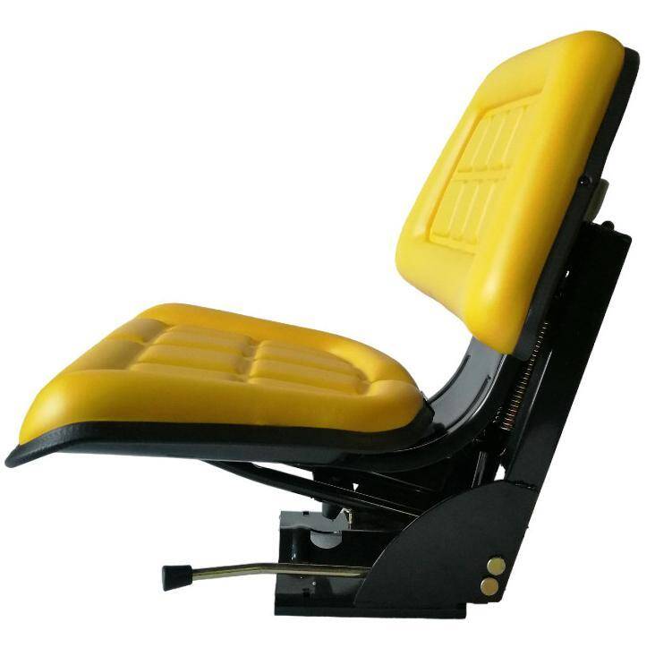 tractor seat completed yellow