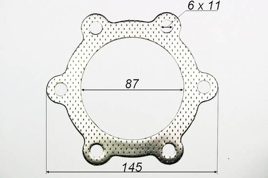 EXHAUST MANIFOLD GASKET FOR TURBO AND BRAKE