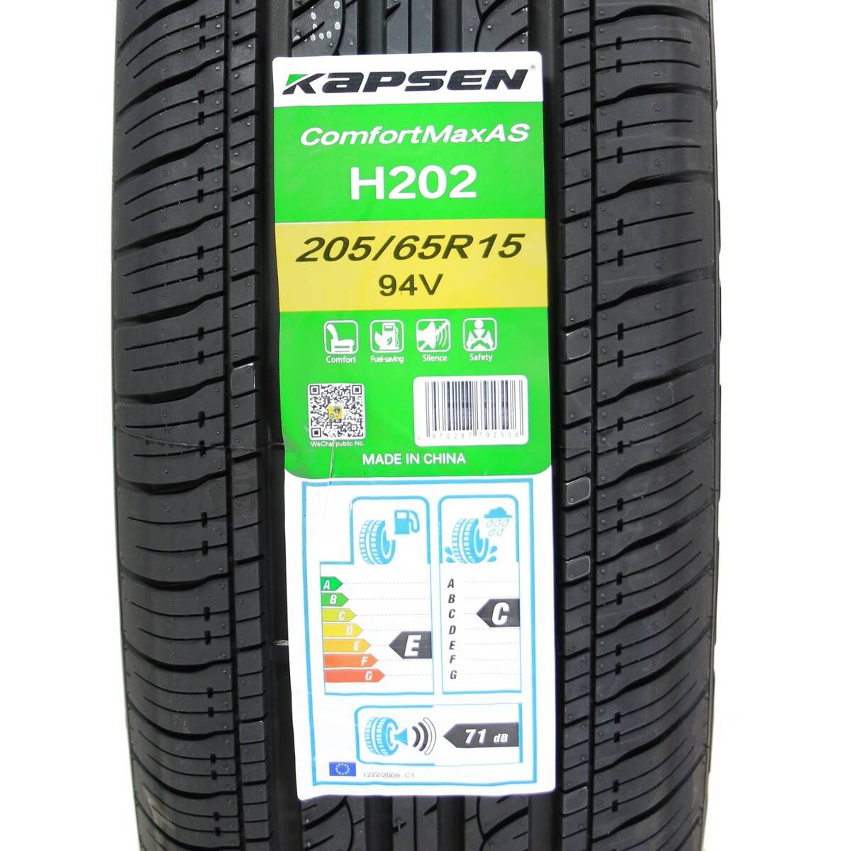 OPONA 205/65R15 94V TL/E/C/71/2 KAPSEN H-202 LATO