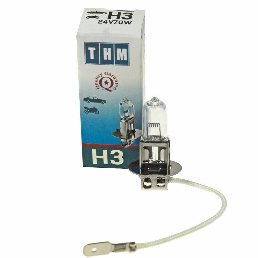 halogen bulb 1pcs/box 24V 70W H3