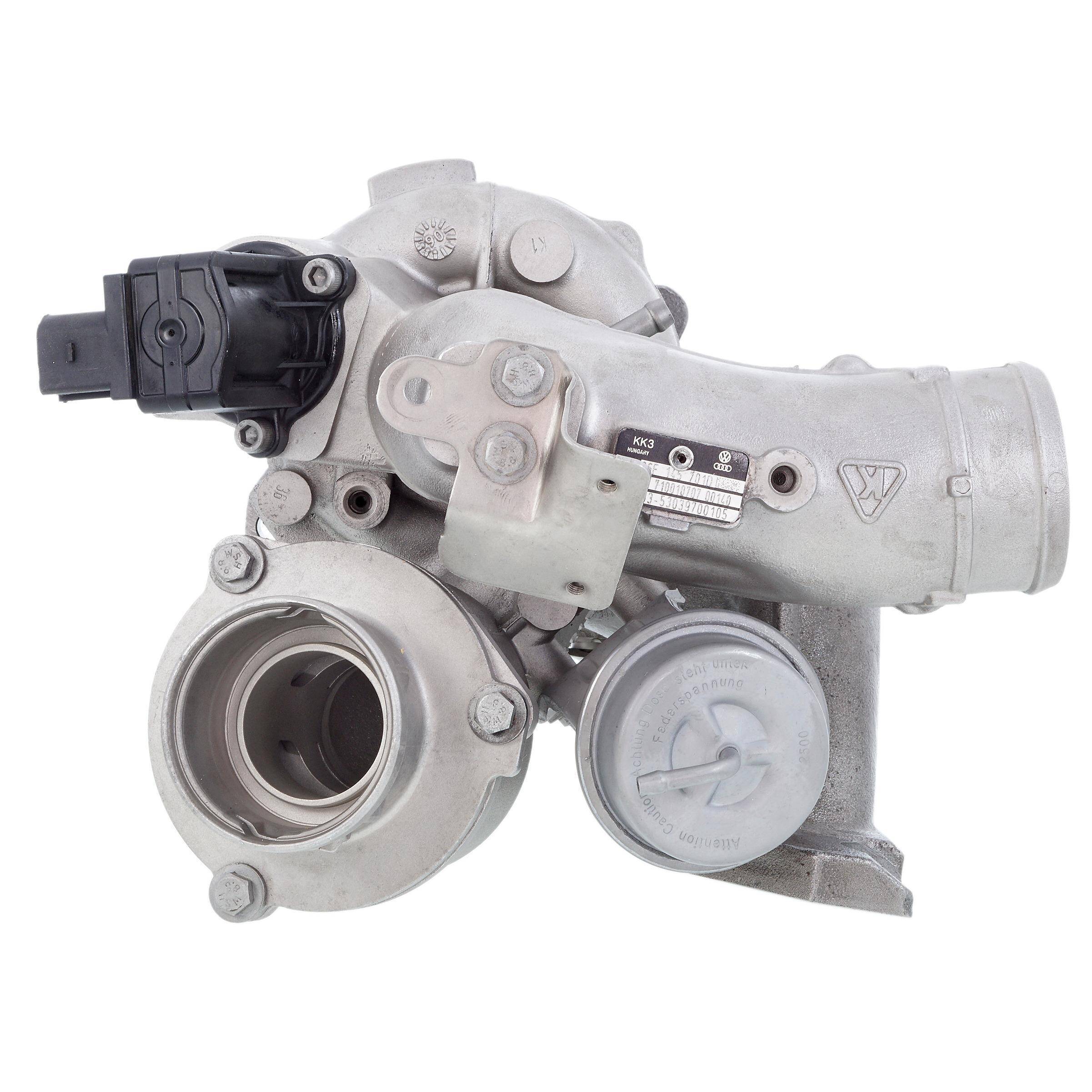 TURBOCHARGER TURBO REMANUFACTURED 53039700105 NOWE ŻELIWO 06F145701D